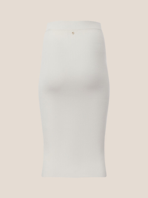 Юбка  миди GUESS HARLEY LONGUETTE SKIRT SWTR, Артикул W5BD94Z0572, белый | 4993511. Ракурс 7