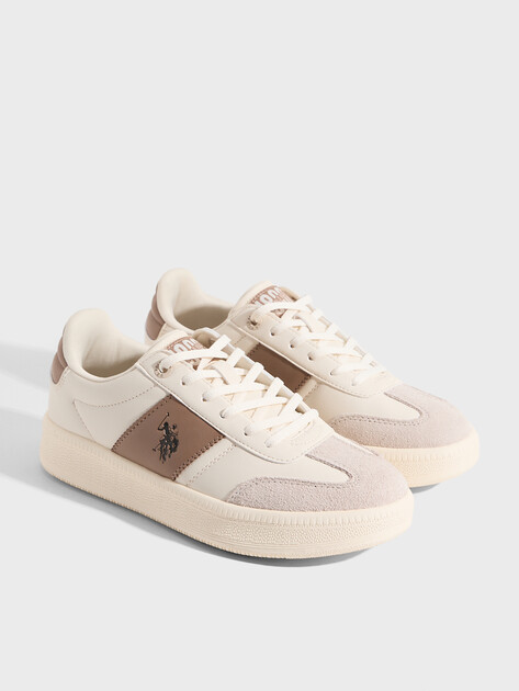 Женские кеды U.S.POLO ASSN. SAMIRA, Артикул 102693531, молочно-белый | 4993643. Ракурс 2 Женские кеды U.S.POLO ASSN. SAMIRA, Артикул 102693531, молочно-белый | 4993643. Ракурс 2