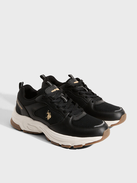 Женские кроссовки U.S.POLO ASSN. SORLEY, Артикул 102693515, черный | 4993842. Ракурс 2