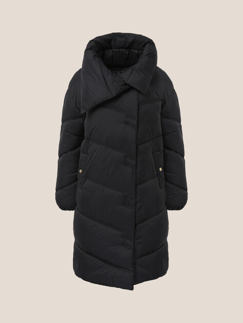 Женский пуховик GUESS SAMANTA SOFT PUFFA, Артикул W5BL39W2862, черный | 4993983. Ракурс 6