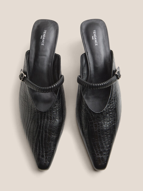 Мюли TENDANCE, Артикул IG2026-1, черный | 4994302. Ракурс 4