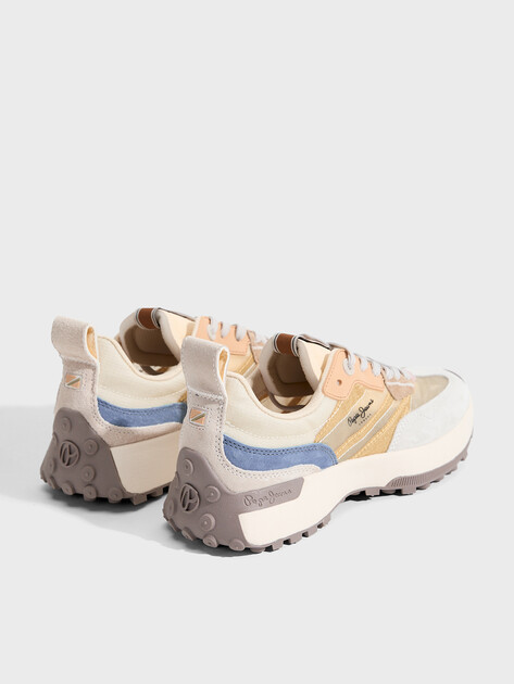 Женские кроссовки PEPE JEANS LUCKY TRANSLUCENT W, Артикул PLS600043, мультицвет | 4994635. Ракурс 5
