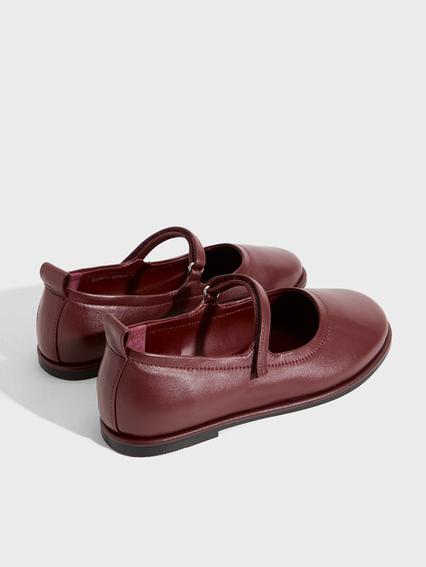 Женские балетки мэри-джейн TENDANCE, Артикул IG1787-1, бордовый | 4994967. Ракурс 5