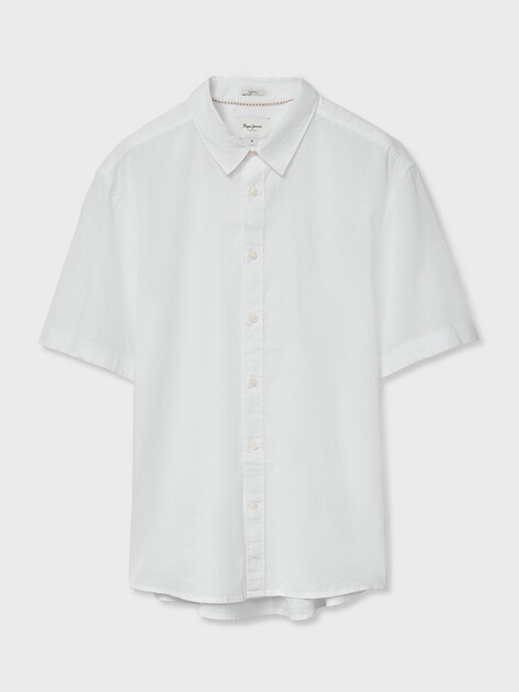 Мужская рубашка PEPE JEANS PERCY, Артикул PM3091193, белый | 4995175. Ракурс 6 Мужская рубашка PEPE JEANS PERCY, Артикул PM3091193, белый | 4995175. Ракурс 6