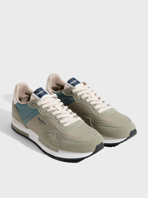 Мужские кроссовки PEPE JEANS HAILON BASIC M, Артикул PMS400037, оливковый | 4995429. Ракурс 2 Мужские кроссовки PEPE JEANS HAILON BASIC M, Артикул PMS400037, оливковый | 4995429. Ракурс 2