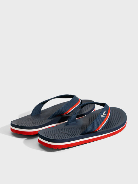 Мужские вьетнамки PEPE JEANS WEST BOAT M, Артикул PMS700021, темно-синий | 4995533. Ракурс 5