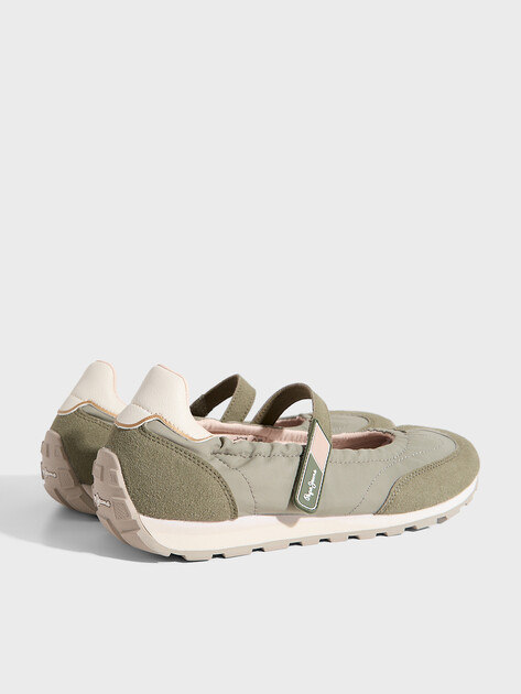 Женские балетки мэри-джейн PEPE JEANS JANE SOFT W, Артикул PLS400029, зеленый | 4995912. Ракурс 5