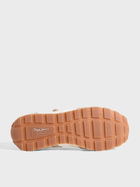 Женские балетки мэри-джейн PEPE JEANS JANE SOFT W, Артикул PLS400029, белый | 4995919. Ракурс 6