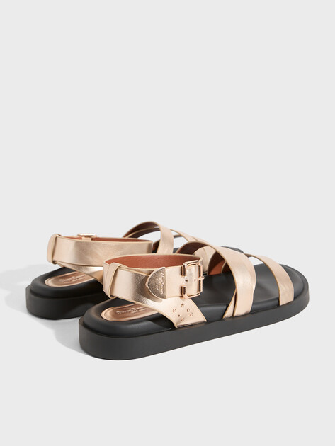Женские сандалии PEPE JEANS SADE SWEET W, Артикул PLS900022, золотой | 4996051. Ракурс 5 Женские сандалии PEPE JEANS SADE SWEET W, Артикул PLS900022, золотой | 4996051. Ракурс 5