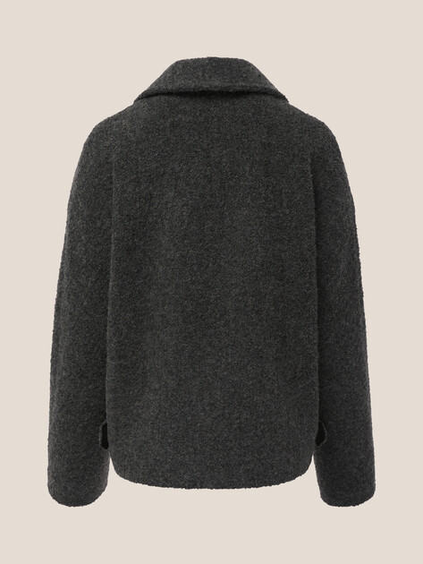 Женское полупальто MAISON DAVID, Артикул LILOU_14306, темно-серый | 4997692. Ракурс 8