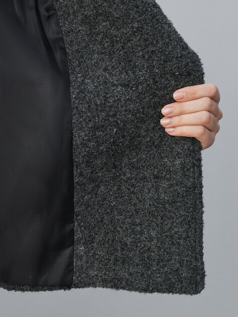 Женское полупальто MAISON DAVID, Артикул LILOU_14306, темно-серый | 4997692. Ракурс 6