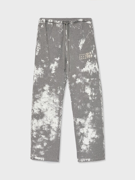 Женские прямые брюки  MM6 MAISON MARGIELA, Артикул S62KB0263, серый | 4998801. Ракурс 5