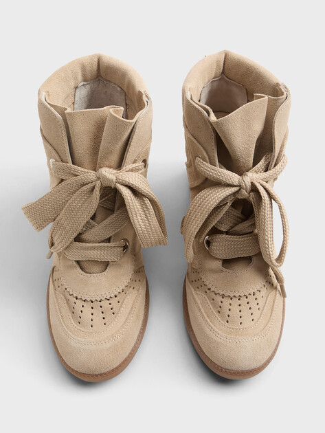 Женские Кеды Bronx 47671-C бежевый