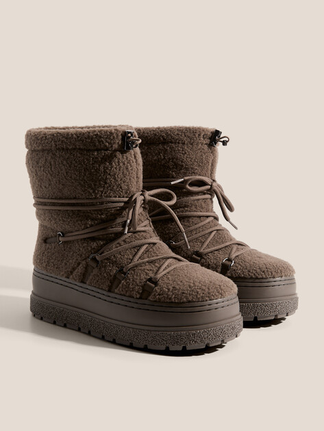 Женские угги TENDANCE, Артикул AX89606-1, коричнево-серый | 5000809. Ракурс 2 Женские угги TENDANCE, Артикул AX89606-1, коричнево-серый | 5000809. Ракурс 2