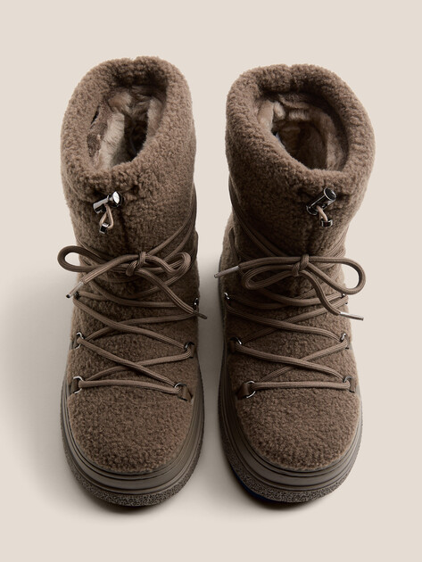 Женские угги TENDANCE, Артикул AX89606-1, коричнево-серый | 5000809. Ракурс 4 Женские угги TENDANCE, Артикул AX89606-1, коричнево-серый | 5000809. Ракурс 4