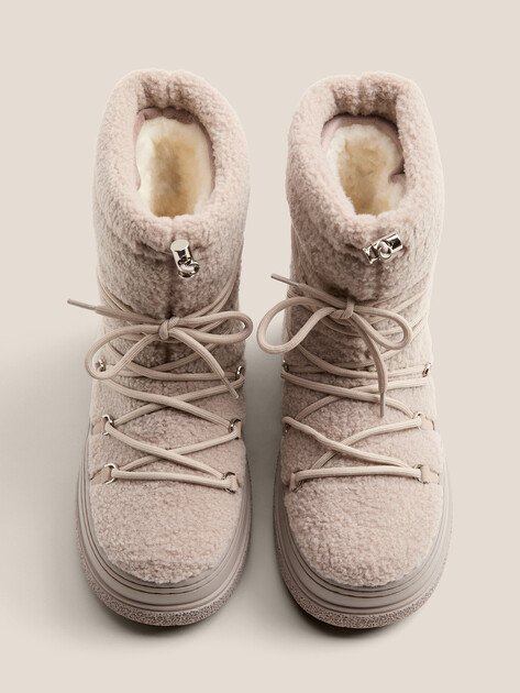 Женские угги TENDANCE, Артикул AX89606-1, бежево-серый | 5000810. Ракурс 4 Женские угги TENDANCE, Артикул AX89606-1, бежево-серый | 5000810. Ракурс 4