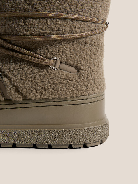 Женские угги TENDANCE, Артикул AX89606-1, хаки | 5000813. Ракурс 3