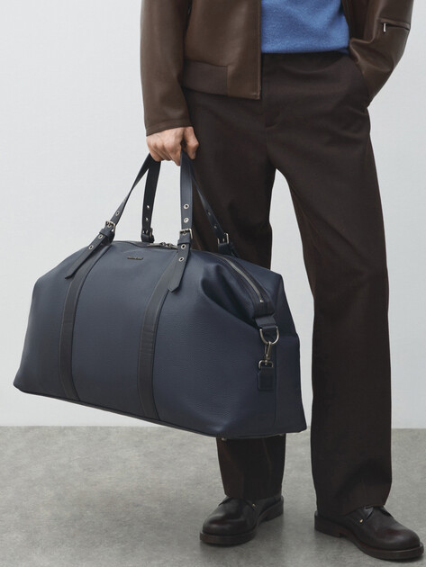 Дорожная сумка MAISON DAVID, Артикул BAGGY MAXI, синий | 5001658. Ракурс 6