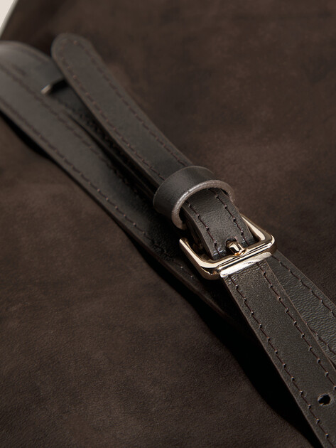 Женский тоут MAISON DAVID, Артикул NELLY, шоколадный | 5004511. Ракурс 2