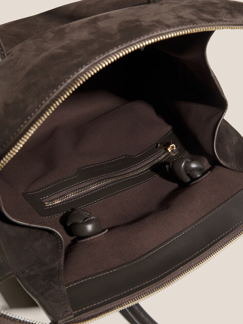 Женский тоут MAISON DAVID, Артикул NELLY, шоколадный | 5004511. Ракурс 4