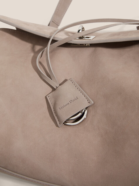 Женская сумка  MAISON DAVID, Артикул VERONICA MINI, серо-бежевый | 5005324. Ракурс 2