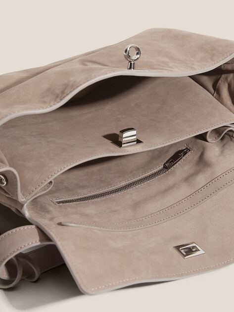 Женская сумка  MAISON DAVID, Артикул VERONICA MINI, серо-бежевый | 5005324. Ракурс 4