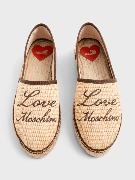 Женские эспадрильи LOVE MOSCHINO LOVE MOSCHINO ROPE, Артикул JA10272G, бежевый | 5005622. Ракурс 4 Женские эспадрильи LOVE MOSCHINO LOVE MOSCHINO ROPE, Артикул JA10272G, бежевый | 5005622. Ракурс 4