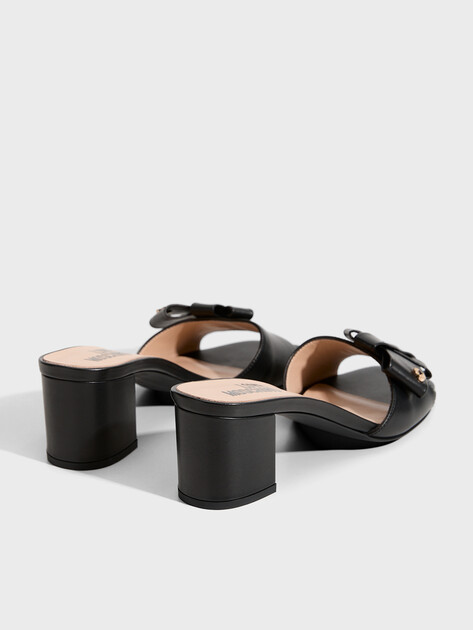 Женские мюли LOVE MOSCHINO LOVY BOW, Артикул JA28115G, черный | 5005944. Ракурс 5