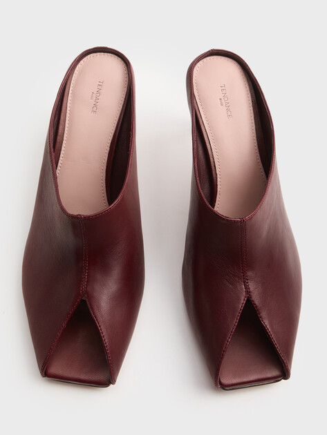 Женские мюли TENDANCE, Артикул LTY26470-1-1, винный | 5006890. Ракурс 4