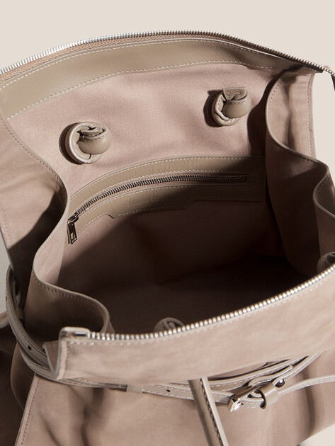 Женский тоут MAISON DAVID, Артикул NELLY, серо-бежевый | 5009034. Ракурс 4