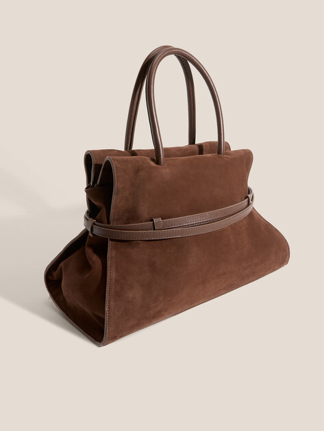 Женский тоут MAISON DAVID, Артикул NELLY, коричневый | 5009036. Ракурс 3