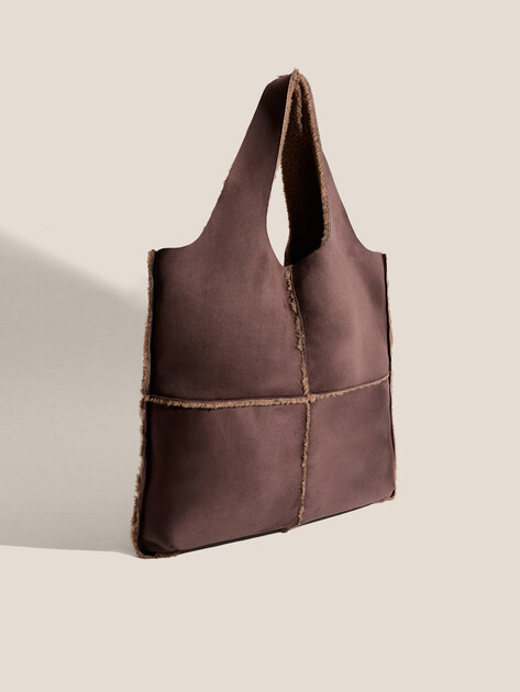 Женский шоппер MAISON DAVID, Артикул AVRIL, шоколадный | 5009477. Ракурс 3
