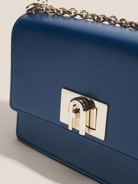 Кросс-боди FURLA, Артикул FURLA 1927 MINI CROSSBODY 20, синий | 5009552. Ракурс 2