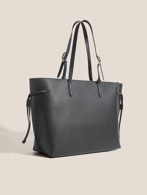 Женский тоут FURLA, Артикул FURLA AVA L TOTE W/ZIP, черный | 5009887. Ракурс 3