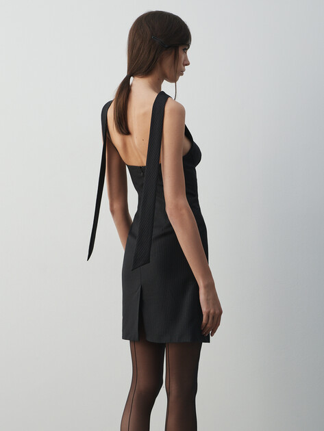 Женское платье LUMIQUE, Артикул LUM W25-001, черный | 5010294. Ракурс 4