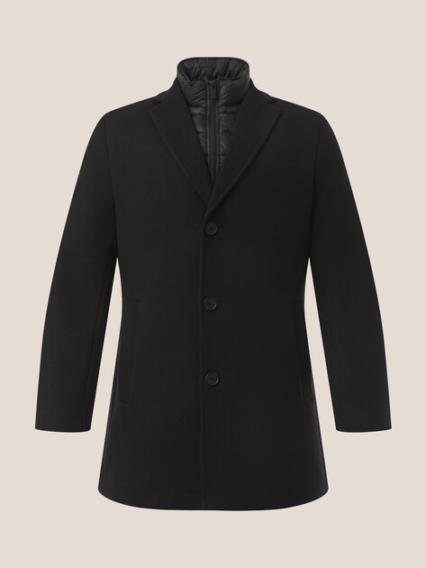 Мужское пальто с пуховым жилетом MAISON DAVID, Артикул ML-TX12006, черный | 5010844. Ракурс 7 Мужское пальто с пуховым жилетом MAISON DAVID, Артикул ML-TX12006, черный | 5010844. Ракурс 7