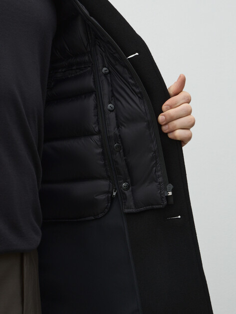Мужское пальто с пуховым жилетом MAISON DAVID, Артикул ML-TX12006, черный | 5010844. Ракурс 6 Мужское пальто с пуховым жилетом MAISON DAVID, Артикул ML-TX12006, черный | 5010844. Ракурс 6