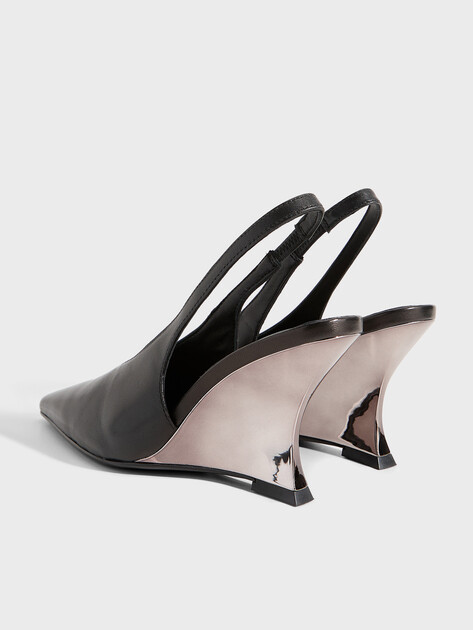 Женские туфли с открытой пяткой (слинг-бэк) TENDANCE, Артикул GL1058-01, черный | 5011480. Ракурс 5 Женские туфли с открытой пяткой (слинг-бэк) TENDANCE, Артикул GL1058-01, черный | 5011480. Ракурс 5