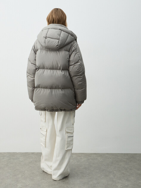 Женский пуховик MARC O'POLO, Артикул 5000006955, серый | 5012487. Ракурс 4