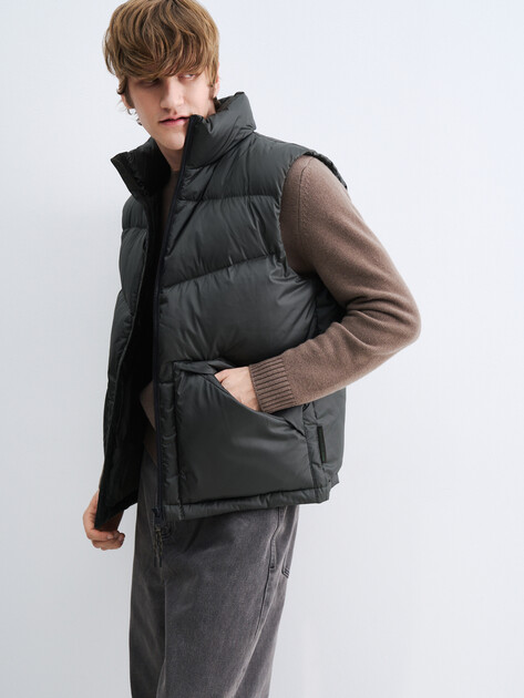 Мужской жилет MARC O'POLO, Артикул 5000007323, темно-зеленый | 5012529. Ракурс 4