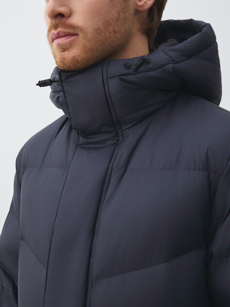 Мужской пуховик MARC O'POLO, Артикул 5000006393, темно-синий | 5012545. Ракурс 3