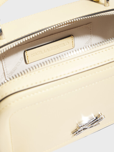 Женская сумка  KARL LAGERFELD k/autograph sm tph crossbody, Артикул B1W30269, бледно-желтый | 5012800. Ракурс 4
