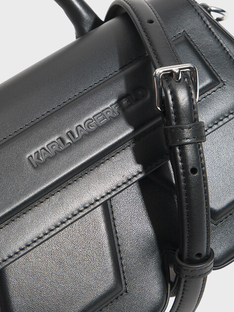 Женская сумка  KARL LAGERFELD ikon/k tph crossbody, Артикул B2W30261, черный | 5012977. Ракурс 2
