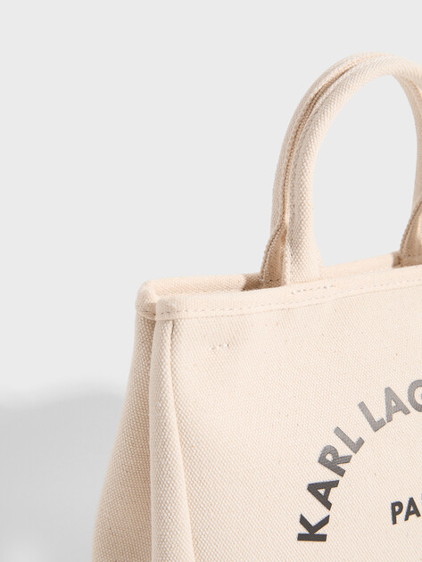 Женская сумка  KARL LAGERFELD k/rsg conv. trapeze mini shp, Артикул B2W50003, светло-бежевый | 5014326. Ракурс 2