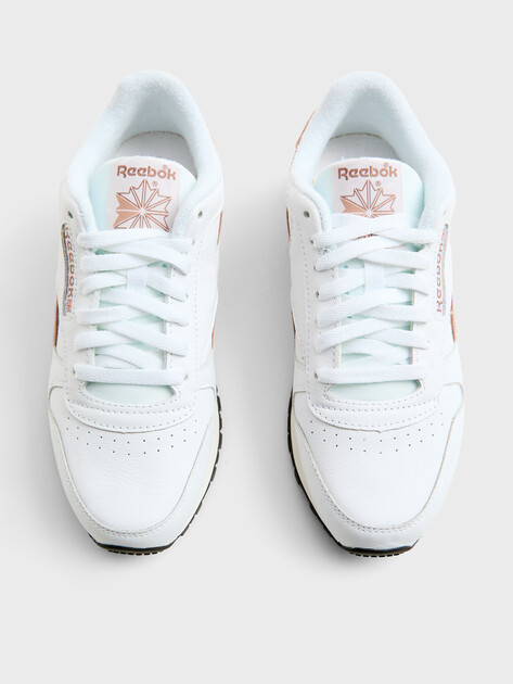 Женские кроссовки REEBOK CLASSIC LEATHER, Артикул CLASSIC LEATHER, белый | 5017166. Ракурс 4