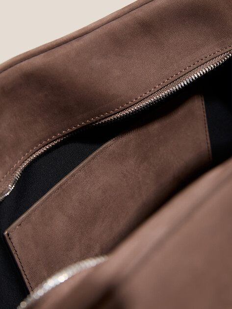 Женский тоут MAISON DAVID, Артикул JEANNE MAXI, пыльно-коричневый | 5020138. Ракурс 4