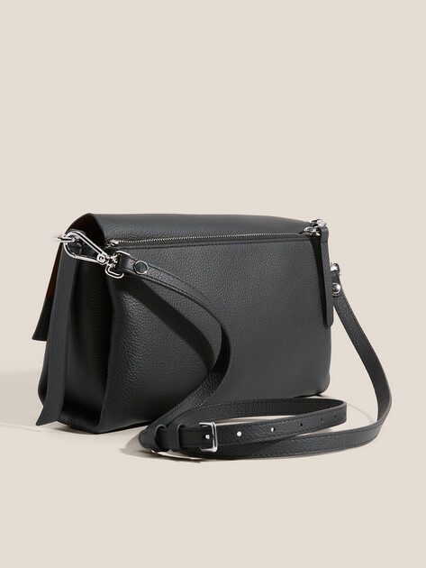 Женская сумка  COCCINELLE HANDBAG DOUBLE GRAINY LEATHER, Артикул E1 M50 12 01 02, черный | 5020328. Ракурс 3