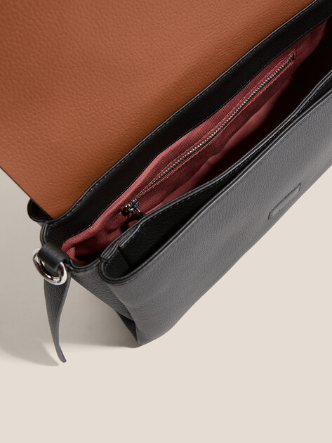 Женская сумка  COCCINELLE HANDBAG DOUBLE GRAINY LEATHER, Артикул E1 M50 12 01 02, черный | 5020328. Ракурс 4