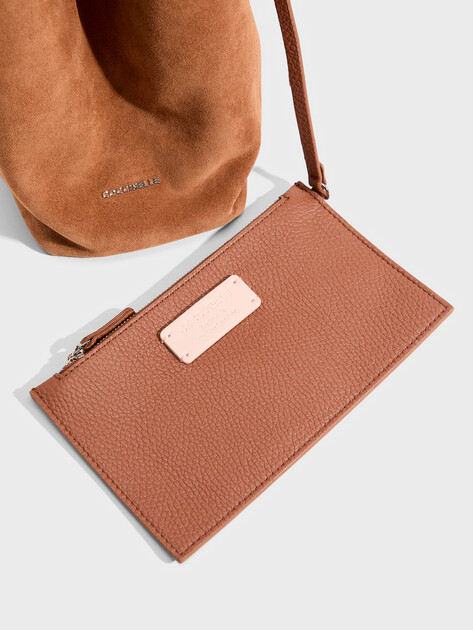 Женский шоппер COCCINELLE HANDBAG SUEDE LEATHER/GRAINED, Артикул E1 THE 11 02 01, коричневый | 5021345. Ракурс 2 Женский шоппер COCCINELLE HANDBAG SUEDE LEATHER/GRAINED, Артикул E1 THE 11 02 01, коричневый | 5021345. Ракурс 2