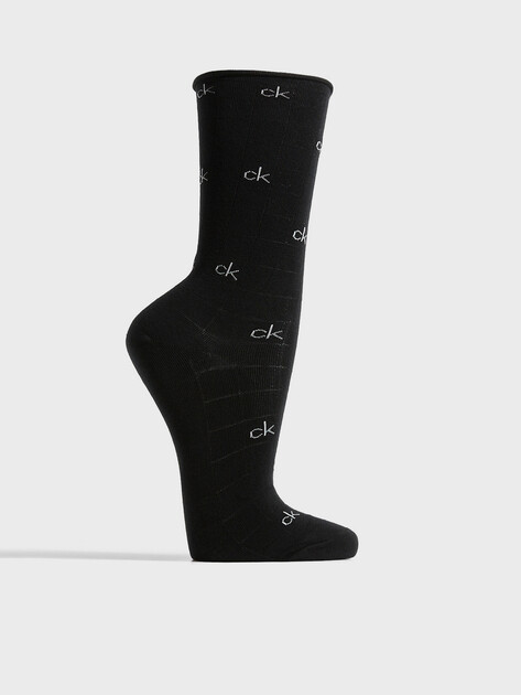 Женские носки 3 шт. CALVIN KLEIN, Артикул 701235368(K), черный | 5022778. Ракурс 4